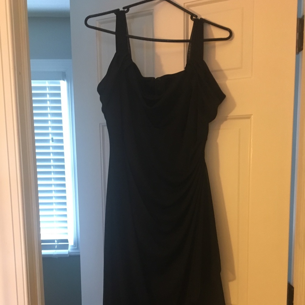 Black evening gown